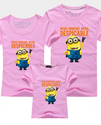 Plus-size-Family-t-shirts-Quality-Cotton-minion-Father-Mother-and-Kids-T-shirts-Children-Clothes (4)